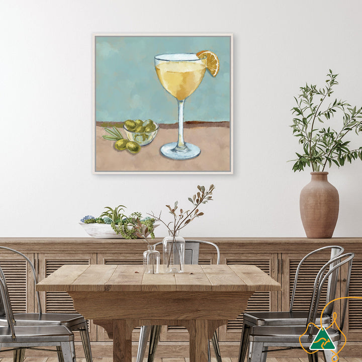 SUMMER LUNCH I - Framed Canvas