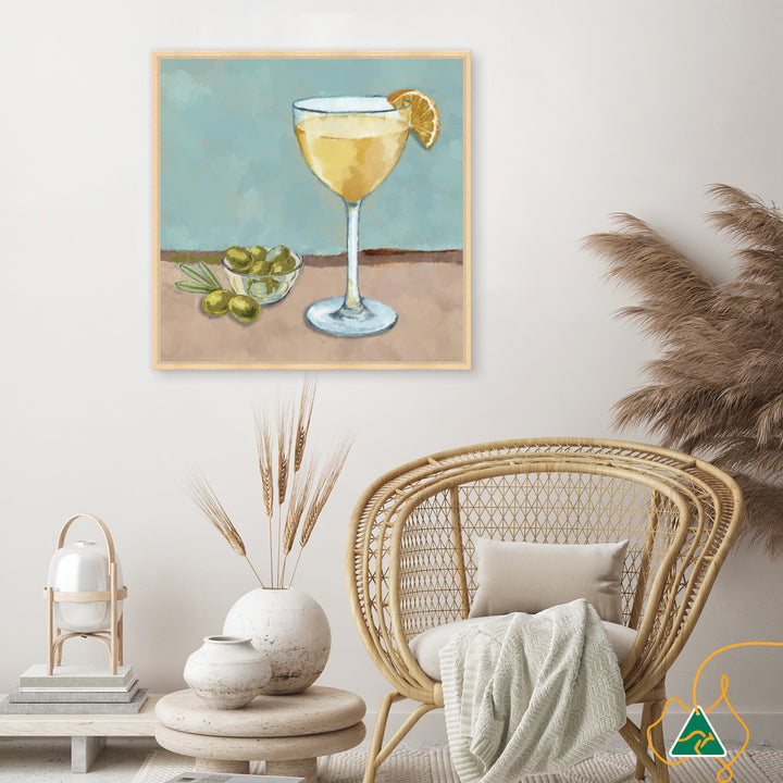 SUMMER LUNCH I - Framed Canvas