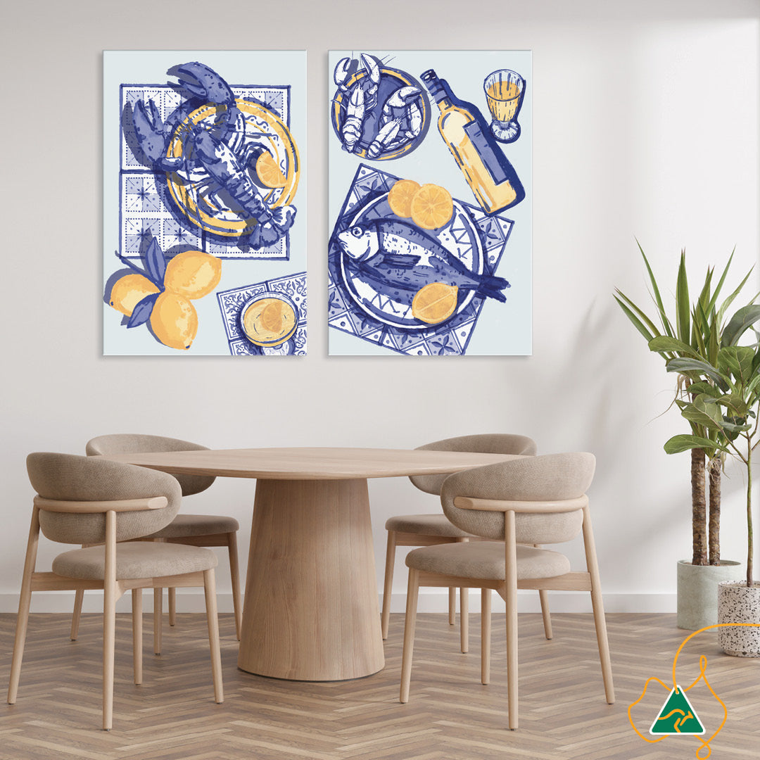 MEDITERRANEAN TABLE II - Canvas Print