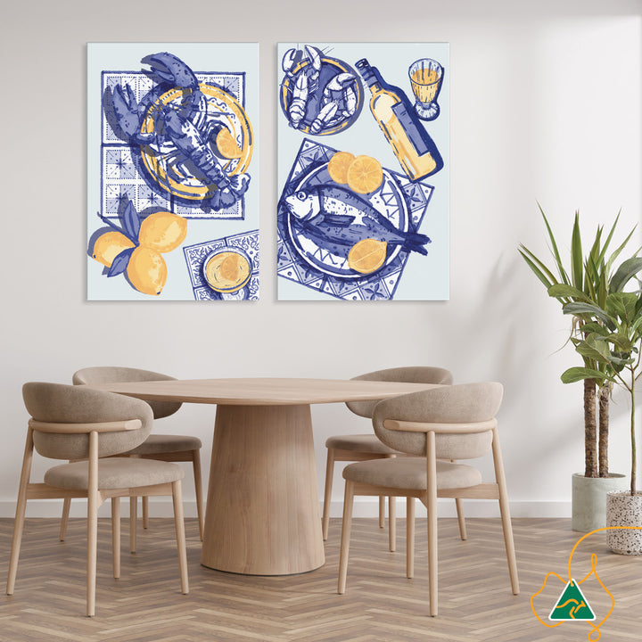 MEDITERRANEAN TABLE II - Canvas Print
