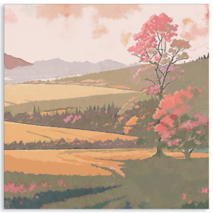 SUNSET FIELDS - Canvas Print