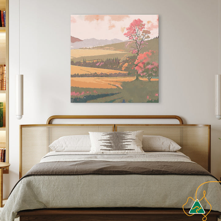 SUNSET FIELDS - Canvas Print