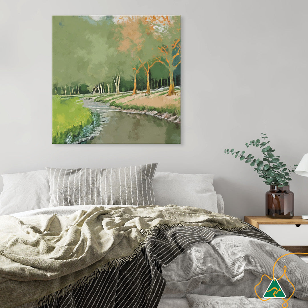 TRANQUIL STREAM - Canvas Print