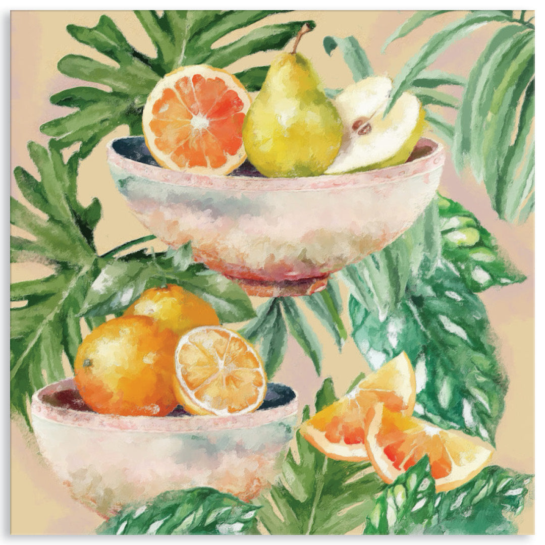 TROPICAL FRUITS - Canvas Print