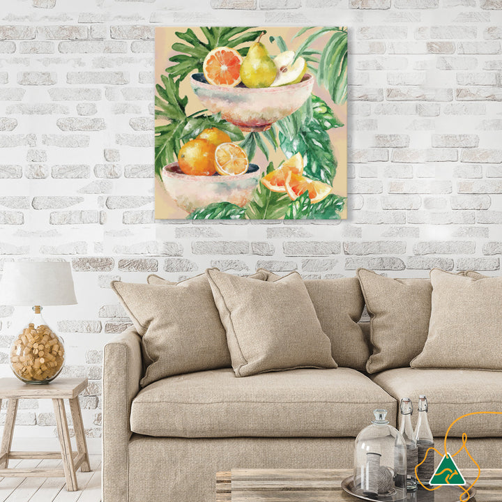 TROPICAL FRUITS - Canvas Print