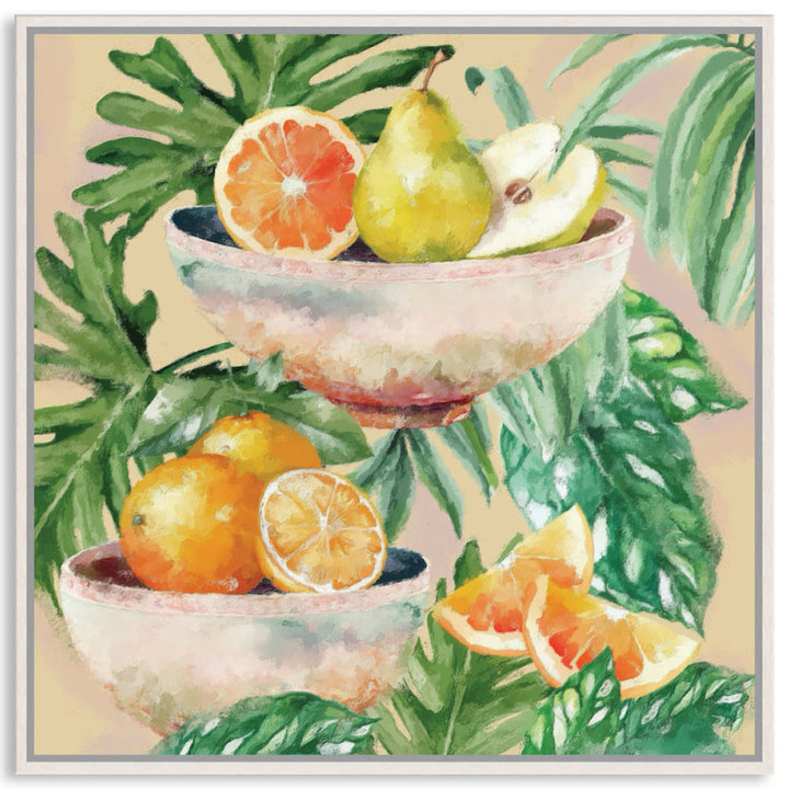 TROPICAL FRUITS - Framed Canvas