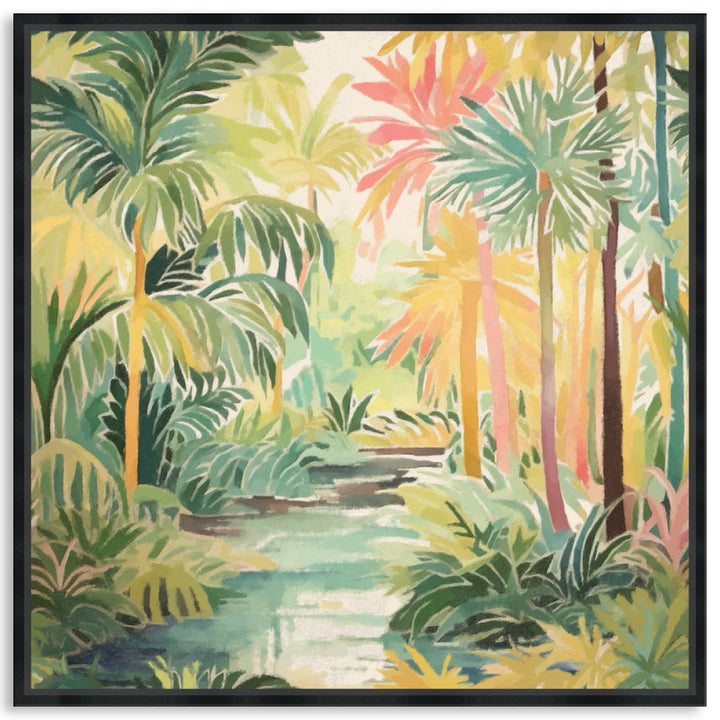 TROPICAL PARADISE - Framed Canvas