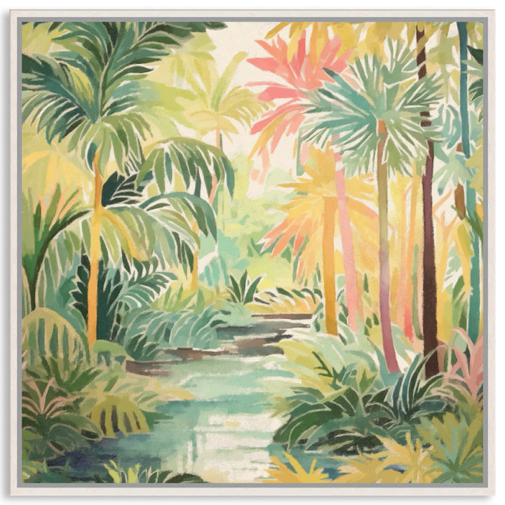 TROPICAL PARADISE - Framed Canvas