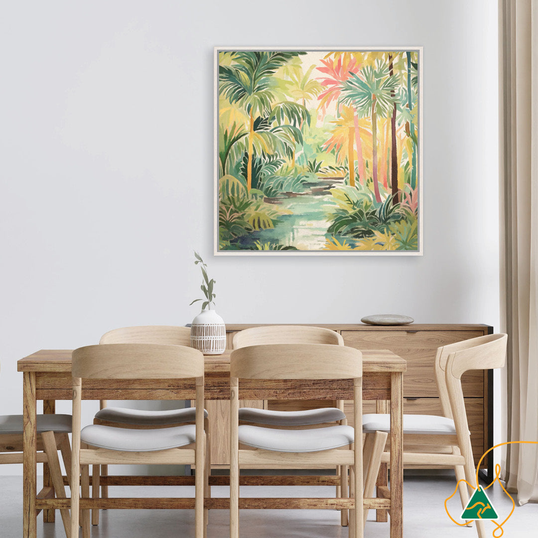 TROPICAL PARADISE - Framed Canvas