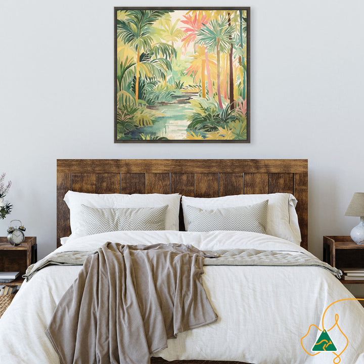 TROPICAL PARADISE - Framed Canvas