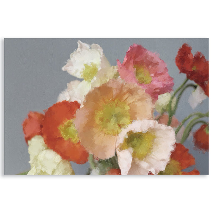 TUSCAN POPPIES I - Canvas Print