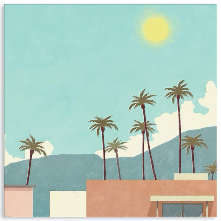 PALM SPRINGS II - Canvas Print