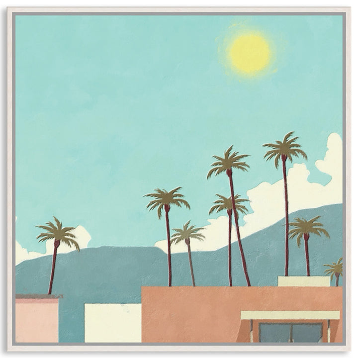 PALM SPRINGS II - Framed Canvas