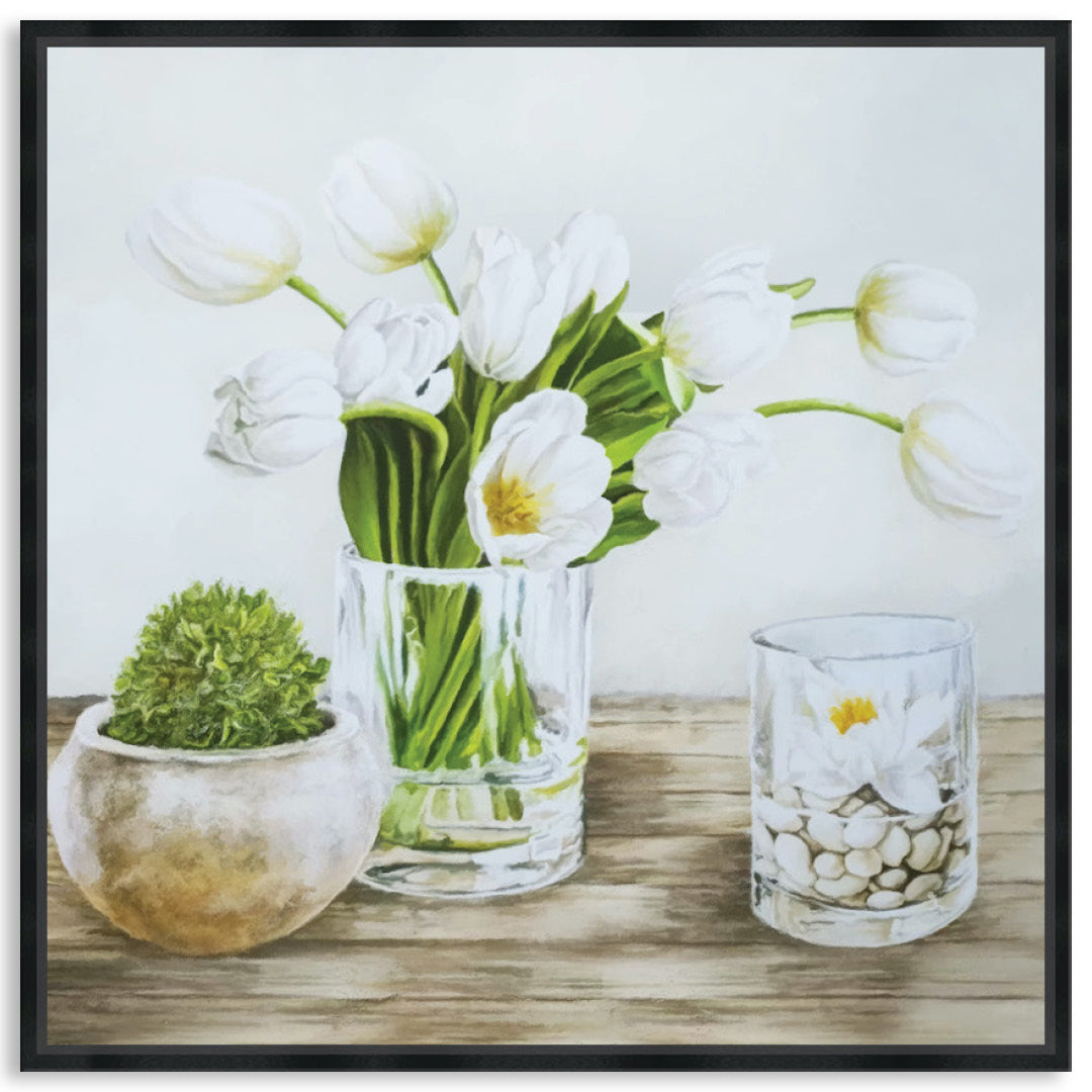 SPRING LIGHT - Framed Canvas