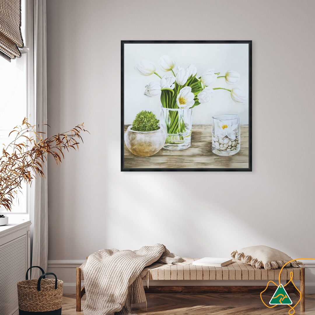 SPRING LIGHT - Framed Canvas