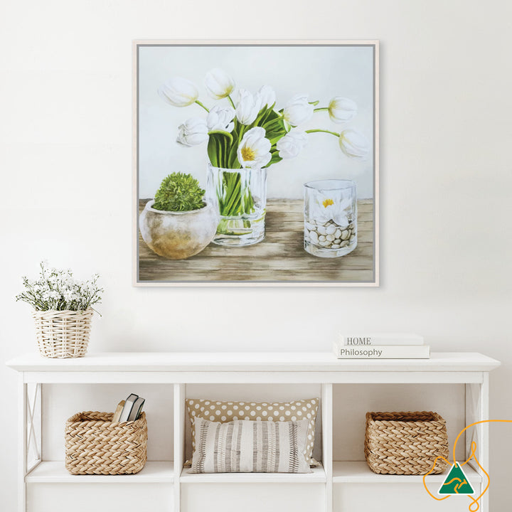 SPRING LIGHT - Framed Canvas