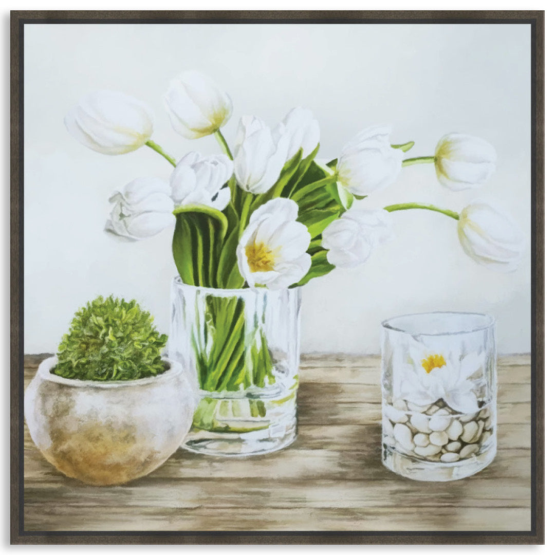 SPRING LIGHT - Framed Canvas