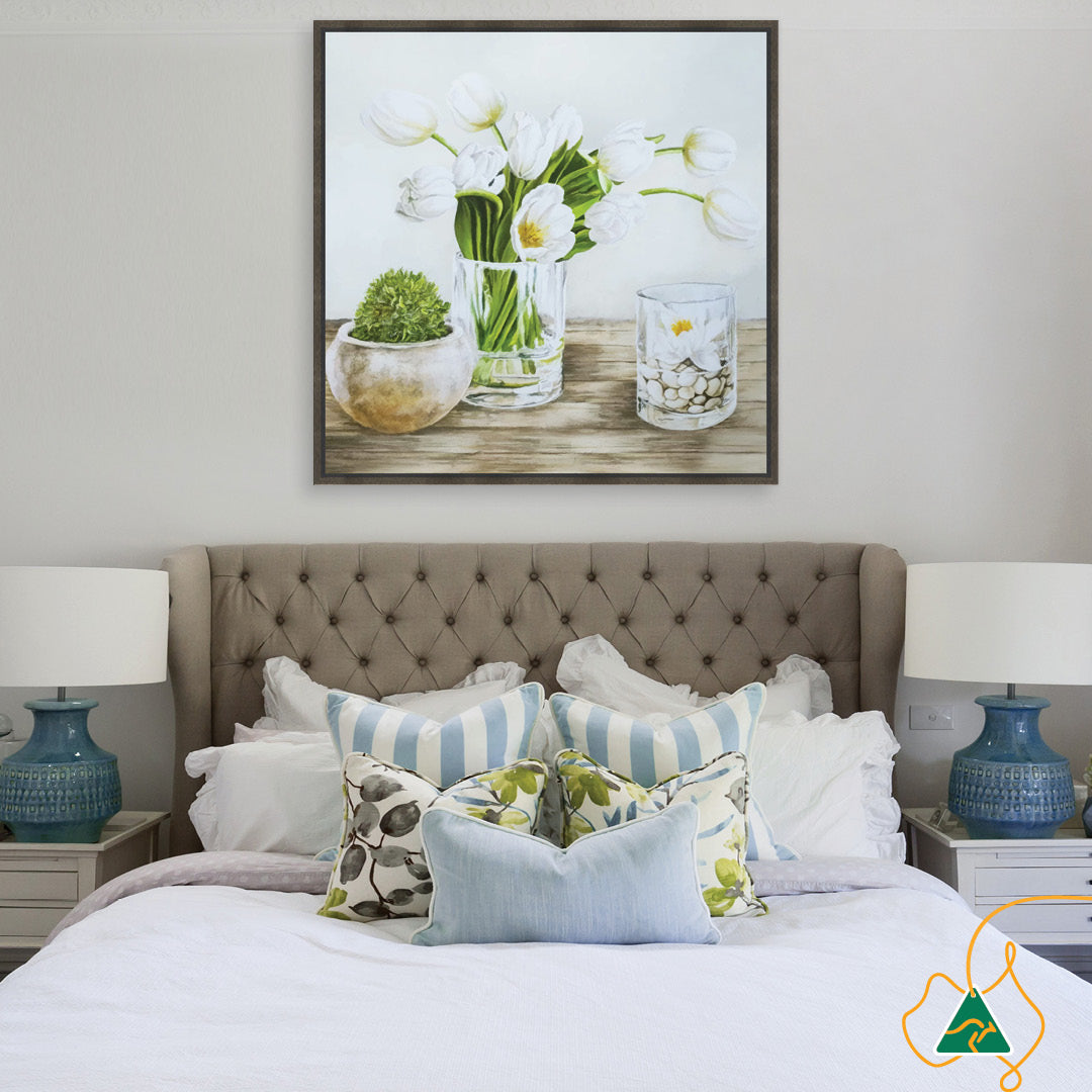 SPRING LIGHT - Framed Canvas
