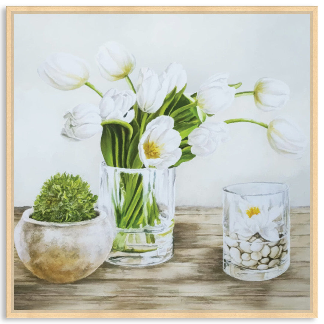 SPRING LIGHT - Framed Canvas