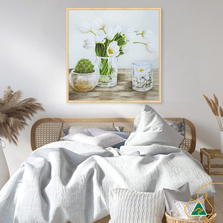 SPRING LIGHT - Framed Canvas