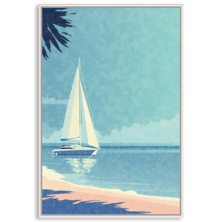 VACATION I - Framed Canvas