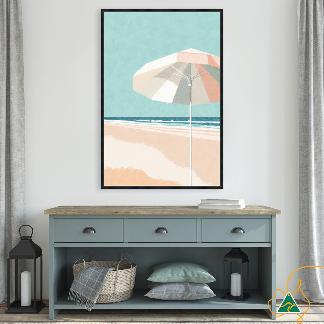 VACATION II - Framed Canvas