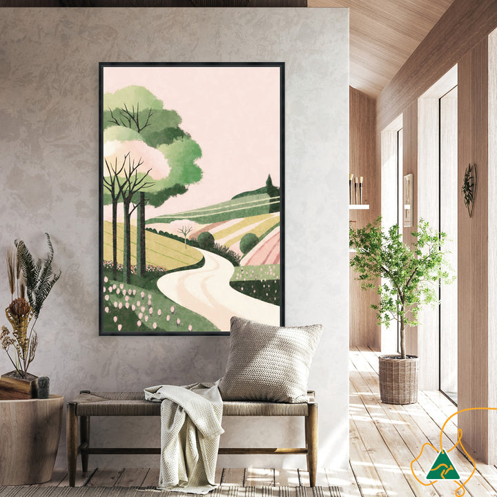 VACATION III - Framed Canvas