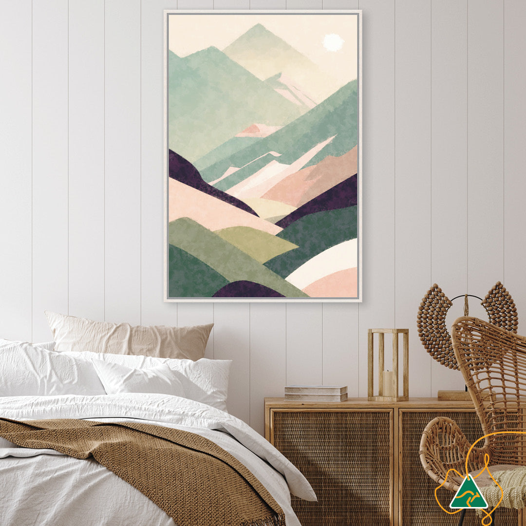 VACATION IV - Framed Canvas