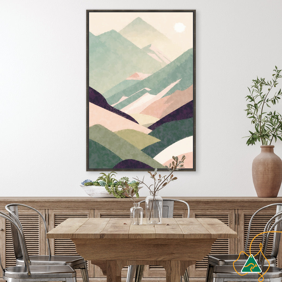 VACATION IV - Framed Canvas