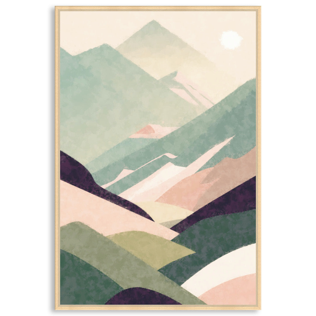 VACATION IV - Framed Canvas