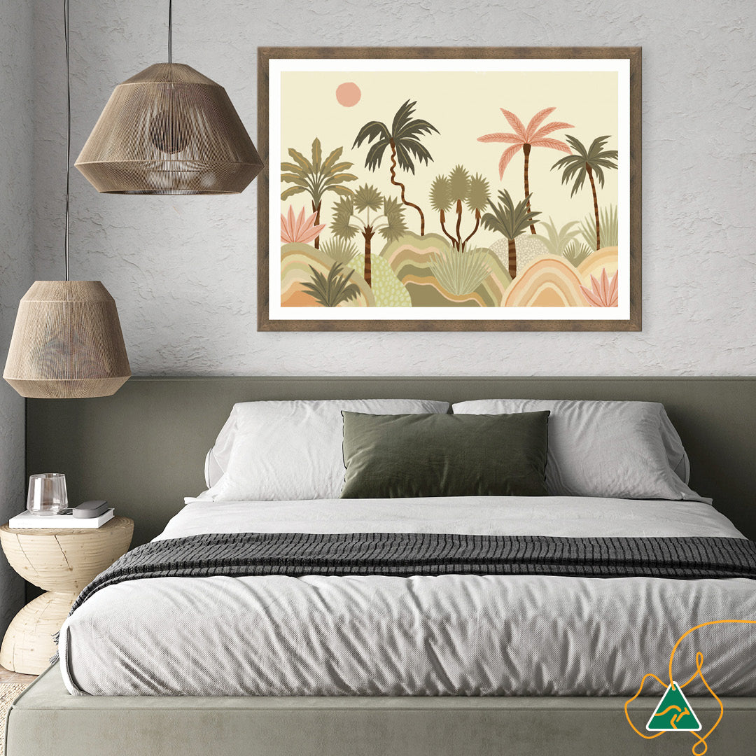 EXOTIC TROPICS I - Framed Print