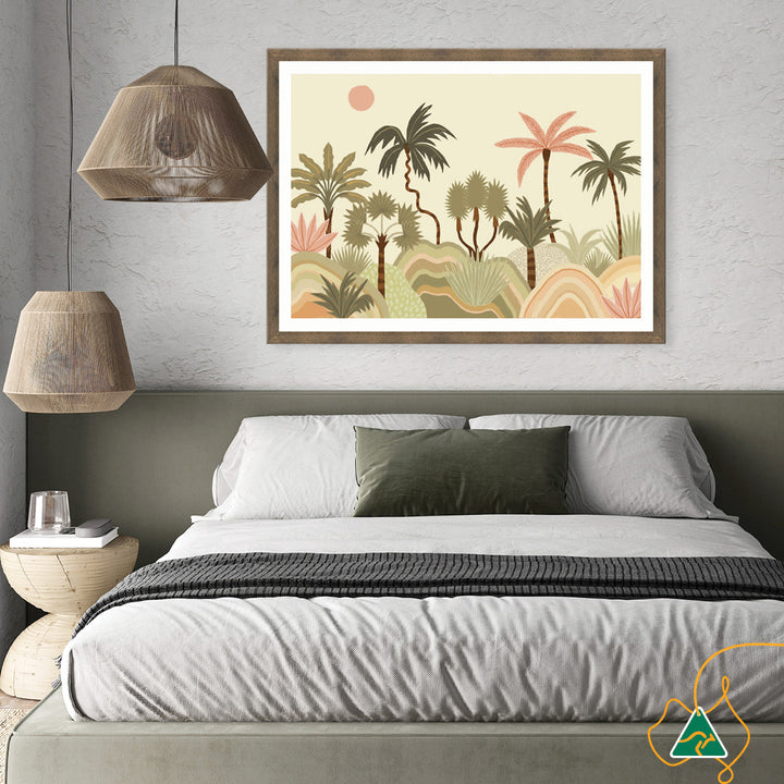 EXOTIC TROPICS I - Framed Print