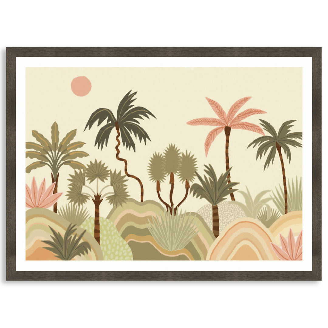 EXOTIC TROPICS I - Framed Print