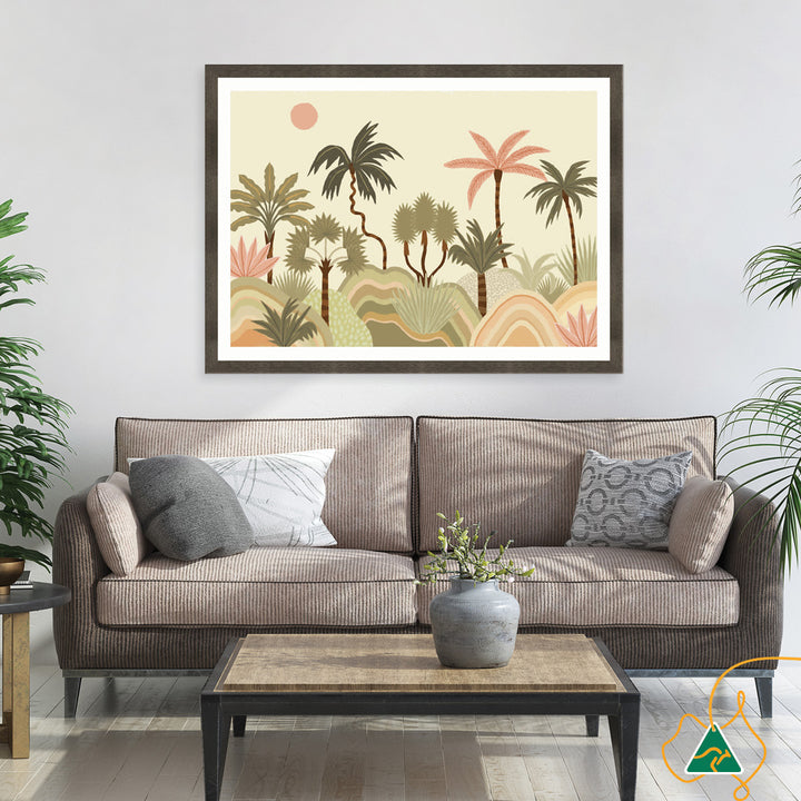 EXOTIC TROPICS I - Framed Print