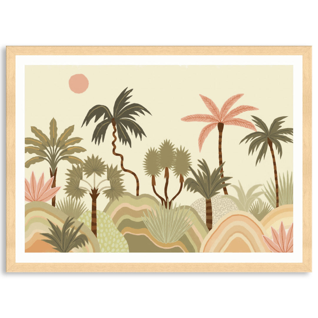 EXOTIC TROPICS I - Framed Print