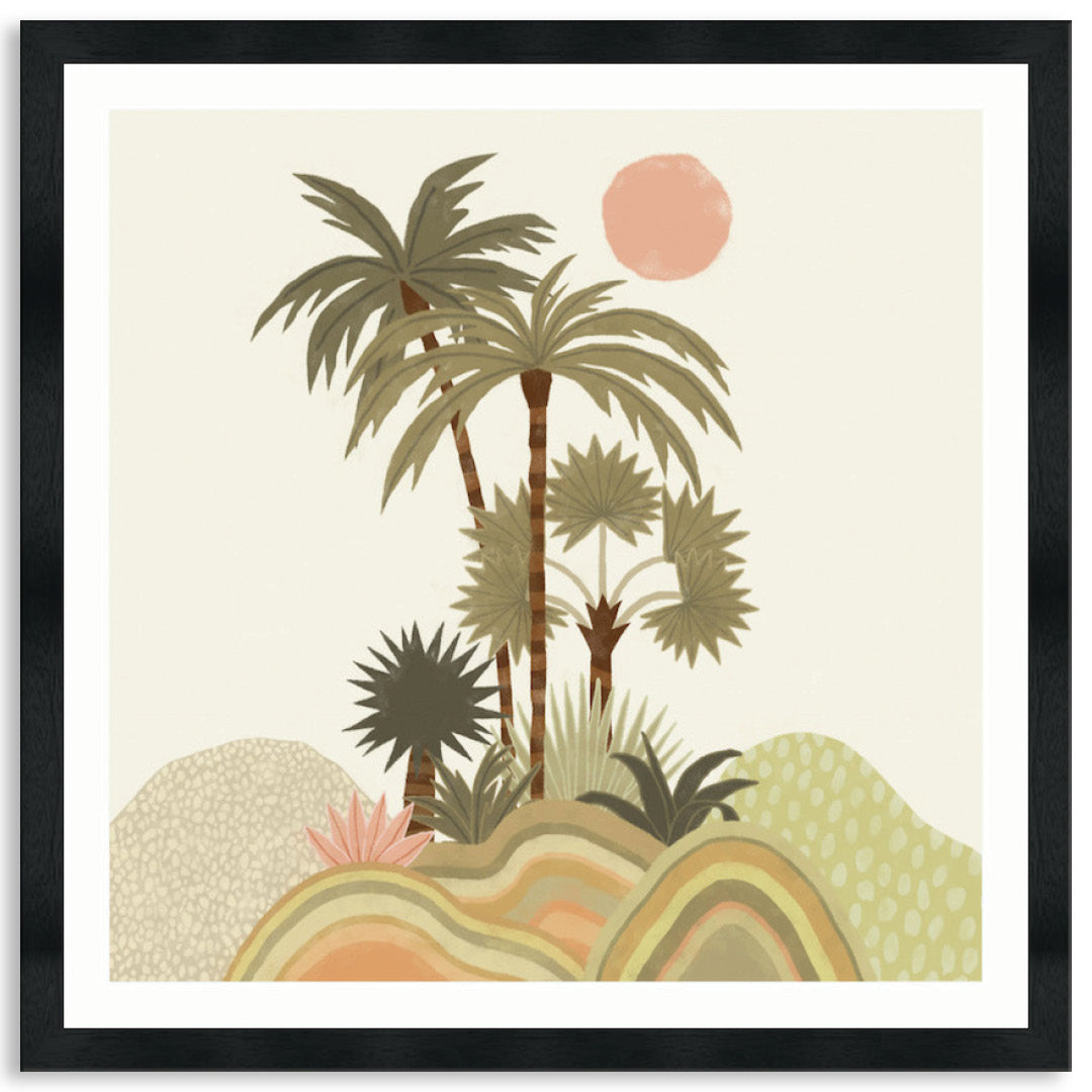 EXOTIC TROPICS II - Framed Print