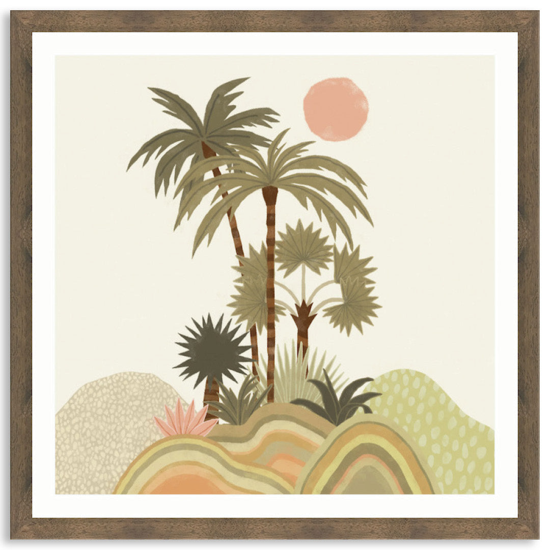 EXOTIC TROPICS II - Framed Print