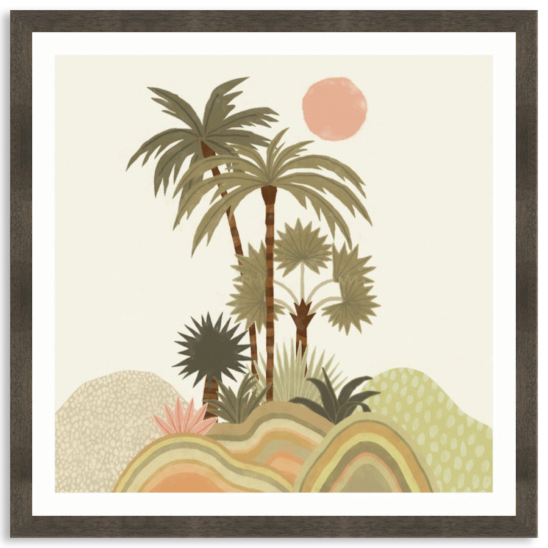 EXOTIC TROPICS II - Framed Print