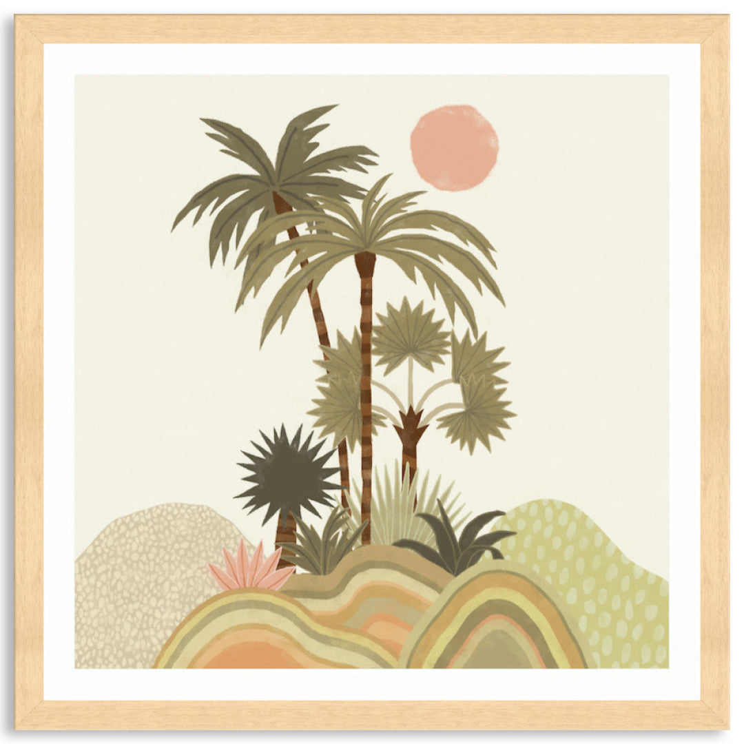 EXOTIC TROPICS II - Framed Print
