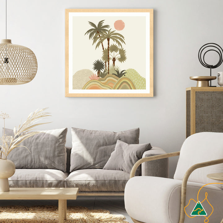 EXOTIC TROPICS II - Framed Print
