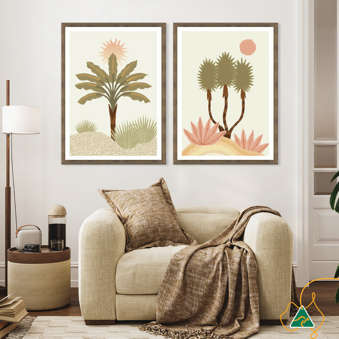 EXOTIC TROPICS V - Framed Print