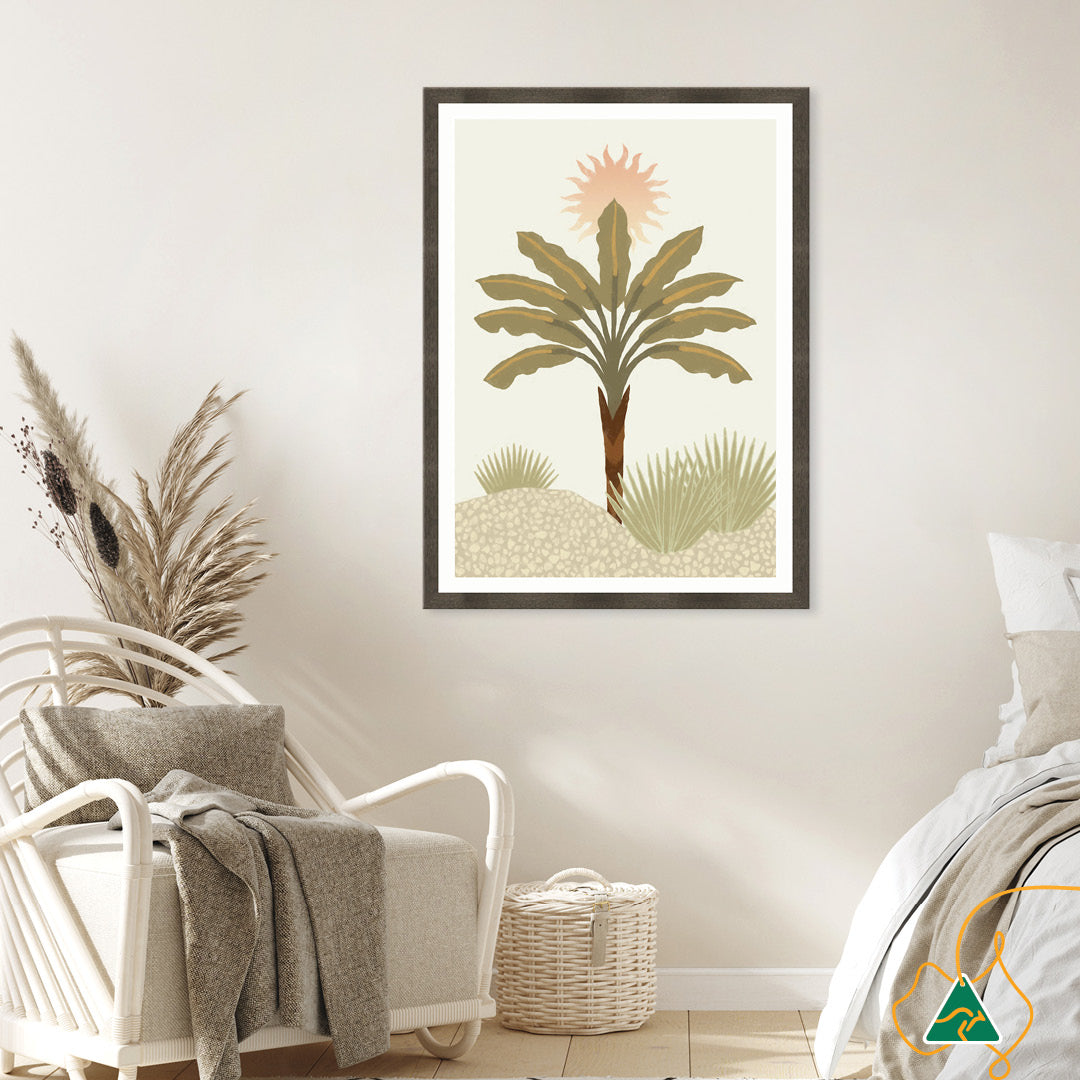 EXOTIC TROPICS V - Framed Print