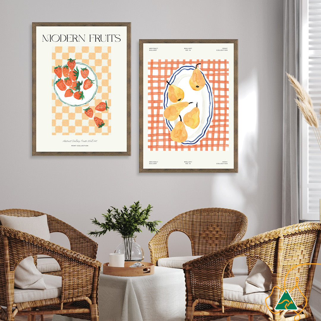 FRESH FRUIT III - Framed Print