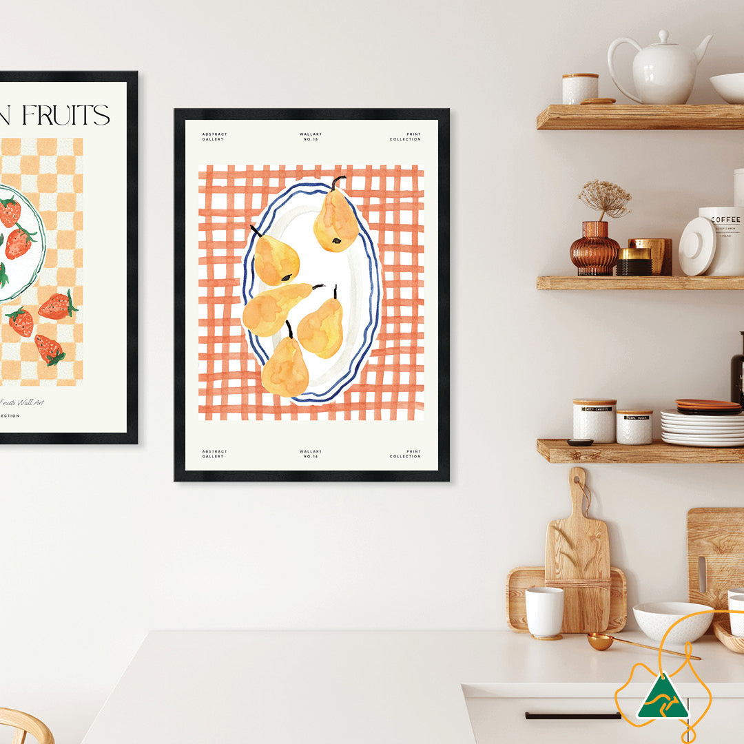 FRESH FRUIT IV - Framed Print
