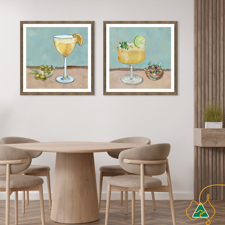SUMMER LUNCH I - Framed Print