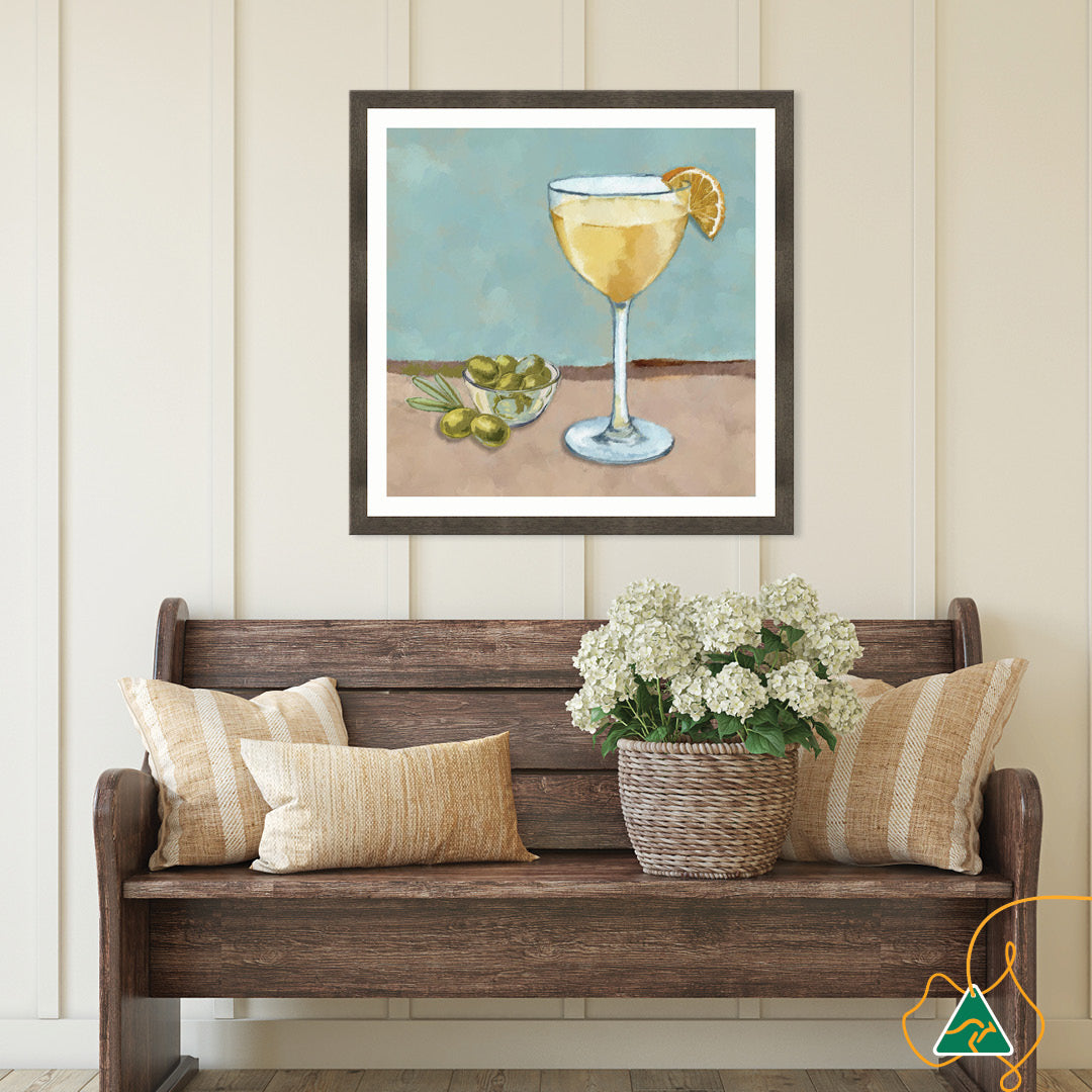SUMMER LUNCH I - Framed Print