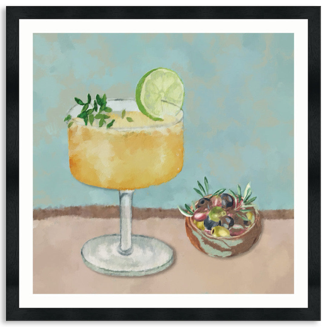 SUMMER LUNCH II - Framed Print
