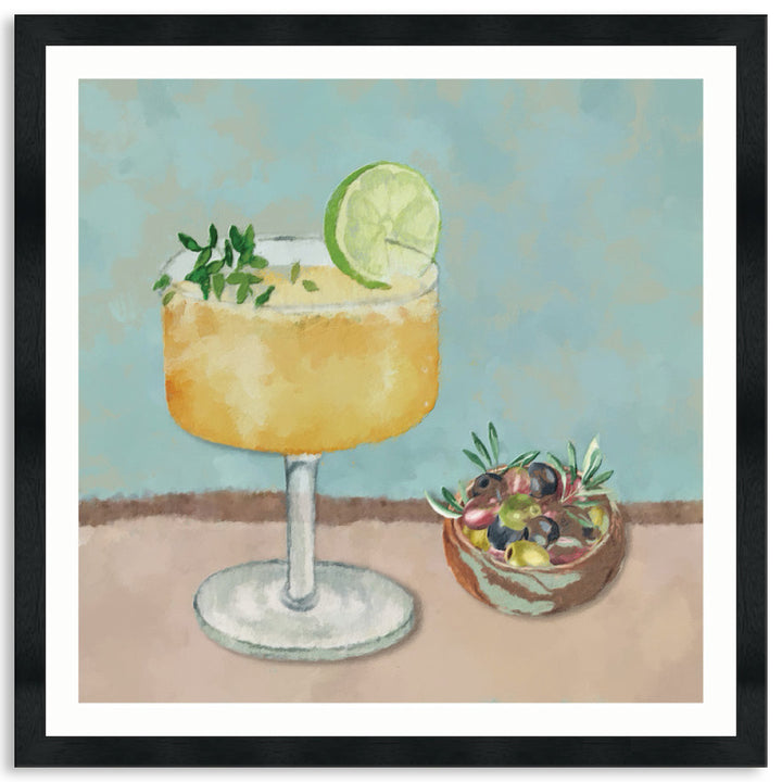 SUMMER LUNCH II - Framed Print