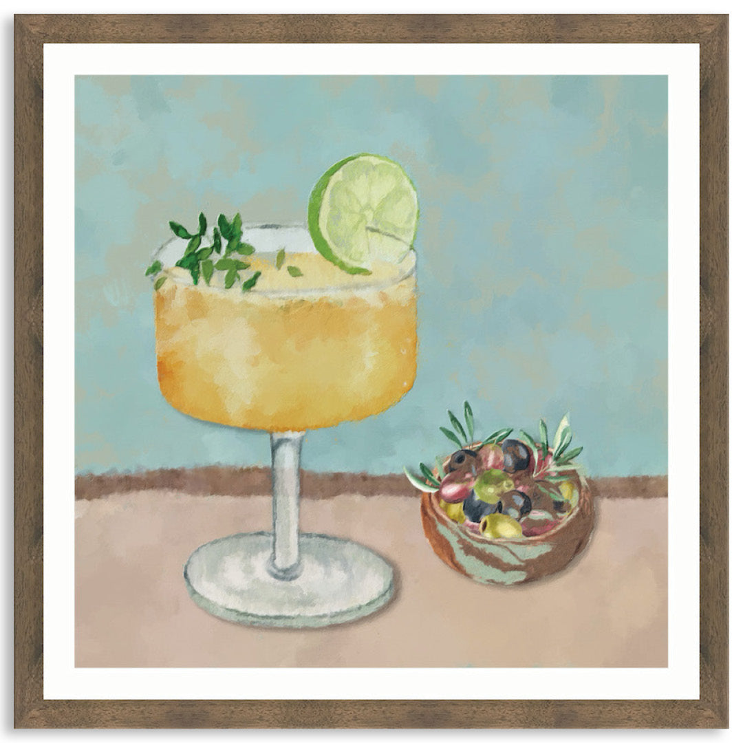 SUMMER LUNCH II - Framed Print
