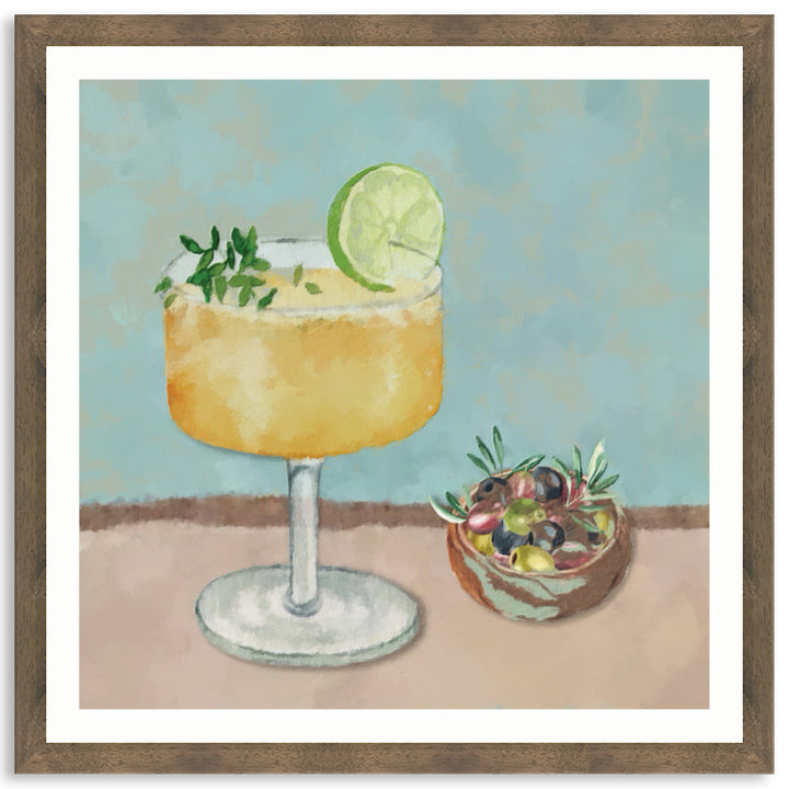 SUMMER LUNCH II - Framed Print